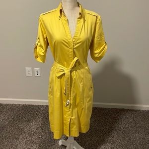 Yellow New York & Company Dress
